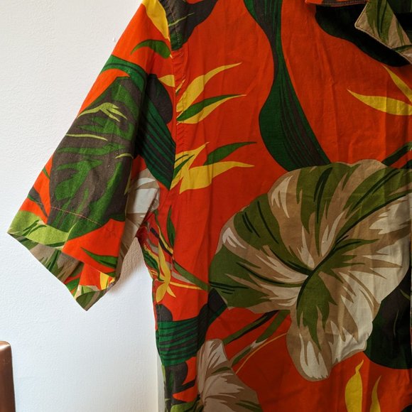 Tropical Print Button Down - Picture 7 of 10